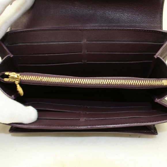 💯 Auth Louis Vuitton Elysee Long Wallet Monogram - Picture 6 of 8